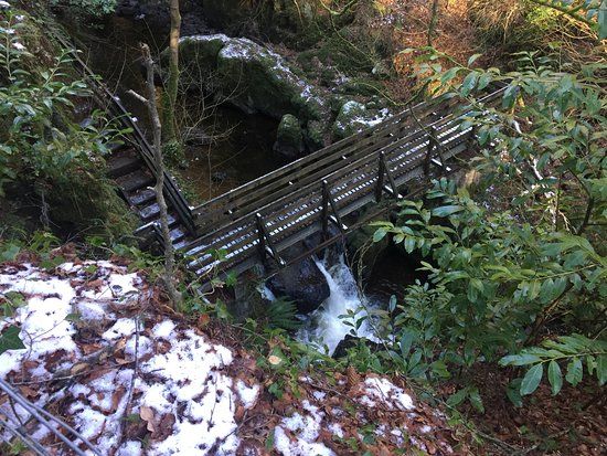 The Double Bridge of Rumbling Bridge